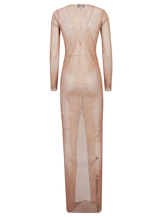  산타 브랜즈 롱 원피스 MAXIDRESS BEIGE Beige - SANTA BRANDS