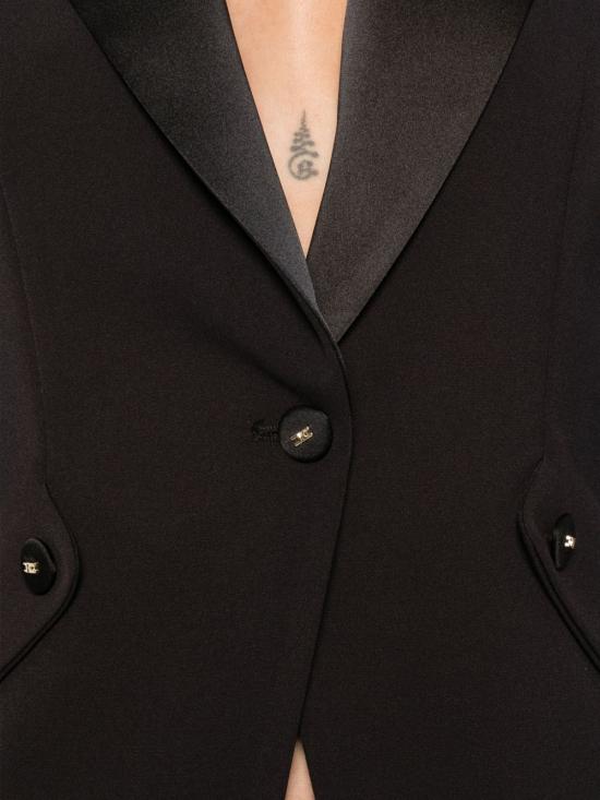 25FW 엘리자베타프랜치 수트 자켓 GI15456E2 110 Black - ELISABETTA FRANCHI
