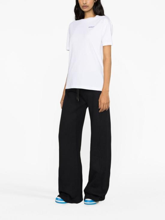  오프화이트 스트레이트 팬츠 OWCH020F23JER001 1000 Black - OFF WHITE