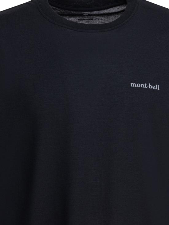 25FW 몽벨 반팔 티셔츠 2304545WICKRONTONEPOINTBK - MONTBELL