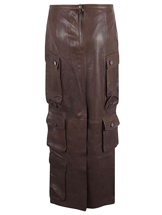  페르마스 클럽 미디 스커트 CARGOSKIRT COFEE Brown