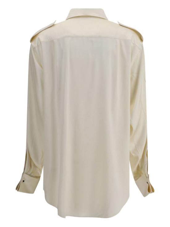 25FW 피비 파일로 셔츠 CC003 SE0270103CR Beige - PHOEBE PHILO