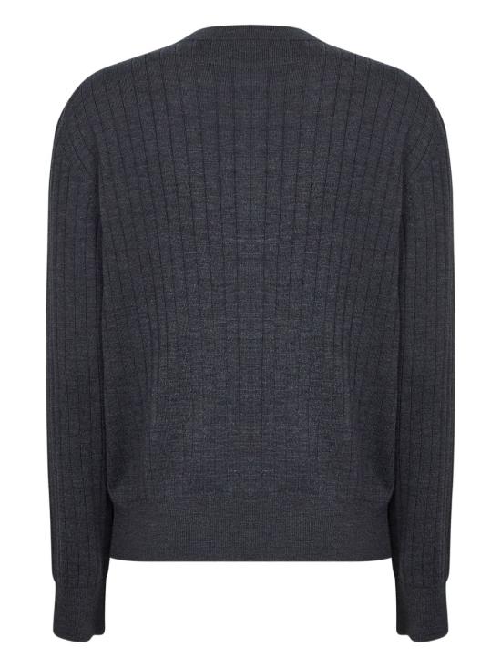 25FW 보테가베네타 가디건 835337 V5L701370 Grey - BOTTEGA VENETA