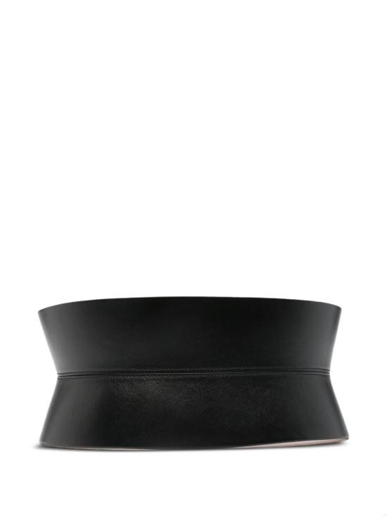 25FW 알라이아 와이드 벨트 AA1C331GCA332 999 Black