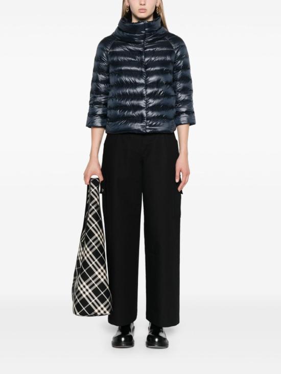 25FW 에르노 소피아 레귤러 핏 케이프 다운 패딩 PI0046DIC 12017Z9200 Blue - HERNO