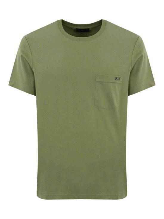 25SS 페이 반팔 티셔츠 NPMB3501280UCXV201 Green