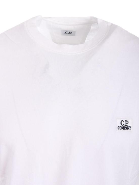25SS 씨피 컴퍼니 반팔 티셔츠 CMTS031A005100W103 White - C.P. COMPANY