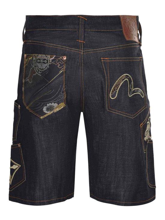  에비수 데님 숏팬츠 2ESHTM5DS1145DENIM Dark Wash - EVISU