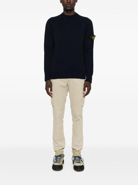 25FW 스톤 아일랜드 스웨터 K2S155100050 S00N1V0020 Blue - STONE ISLAND