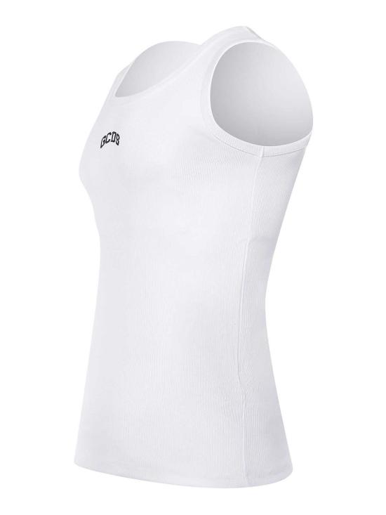  지씨디에스 민소매 티셔츠 A2OU2809JA210 White - GCDS