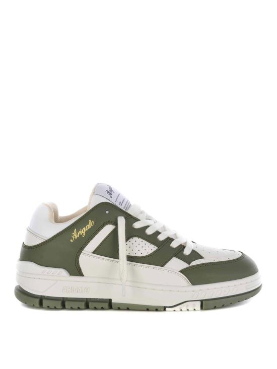 25FW 악셀 아리가토 스니커즈 F2544001WHITEDKGREEN Green