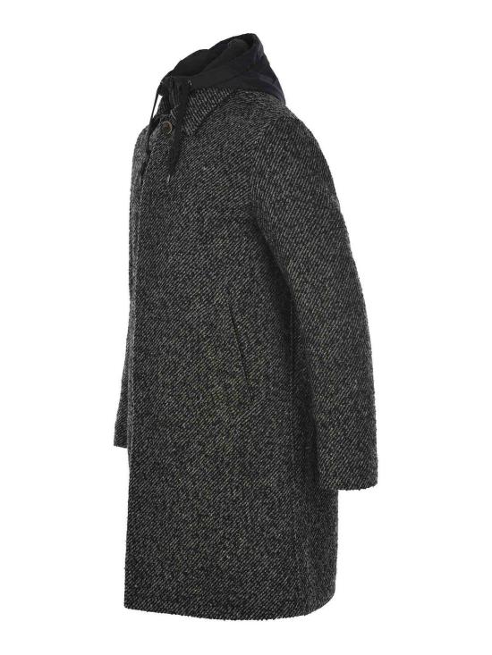  에르노 숏팬츠 CA000201126629493 Black - HERNO