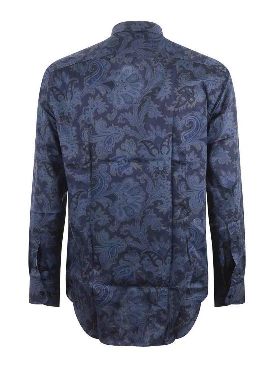 26SS 에트로 긴팔 셔츠 MRIB000199SA5F2X0883 Blue - ETRO