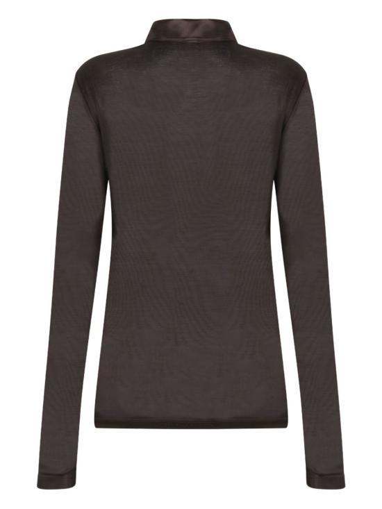 25FW 톰포드 폴로 티셔츠 TSJ620 JEX162KB450 Brown - TOMFORD