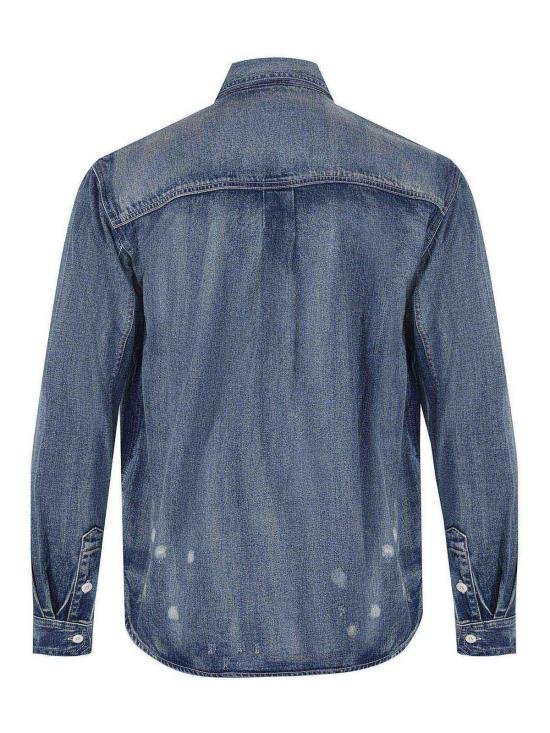  에비수 셔츠 DL8027INDIGO Medium Wash - EVISU