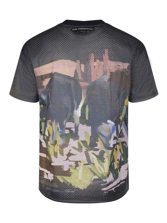 25SS 앤더슨벨 반팔 티셔츠 ATB1288MBROWNMUL Multicolour - ANDERSSON BELL