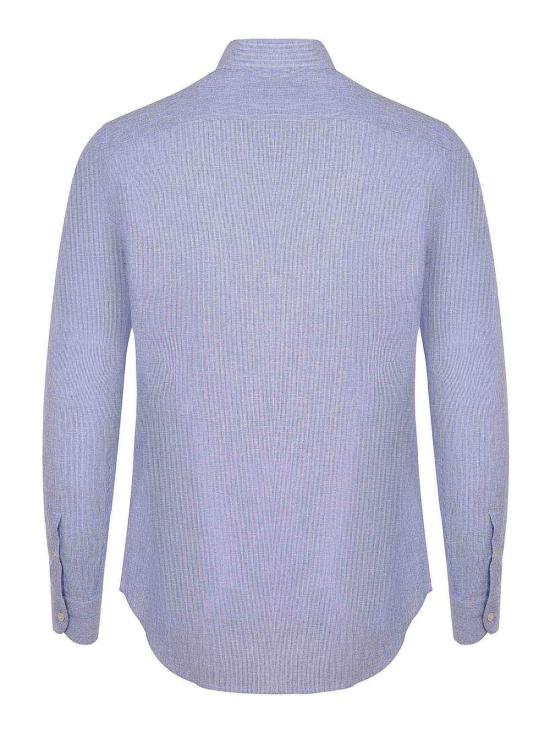 26SS 엠포리오 아르마니 긴팔 셔츠 EM000099TE14113F9021 Blue - EMPORIO ARMANI