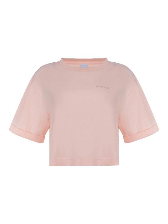 25SS 핑코 반팔 티셔츠 1048822HNN38 Nude Neutrals