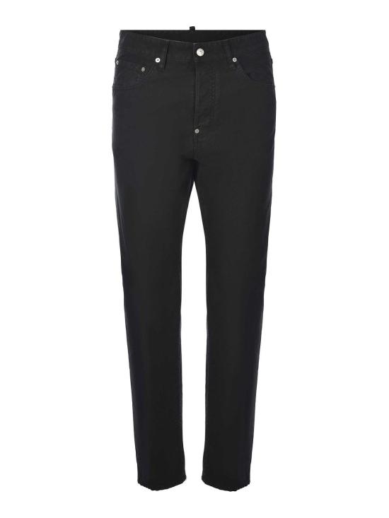 25FW 디스퀘어드2 스트레이트 팬츠 S79KA0076D35106900 Black