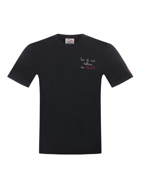 25SS 세인트바쓰 반팔 티셔츠 POT000105289H Black
