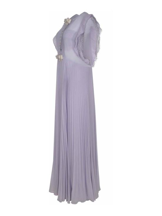 25SS 셀프 포트레이트 미디 스커트 SS25032X Metallic - SELF PORTRAIT