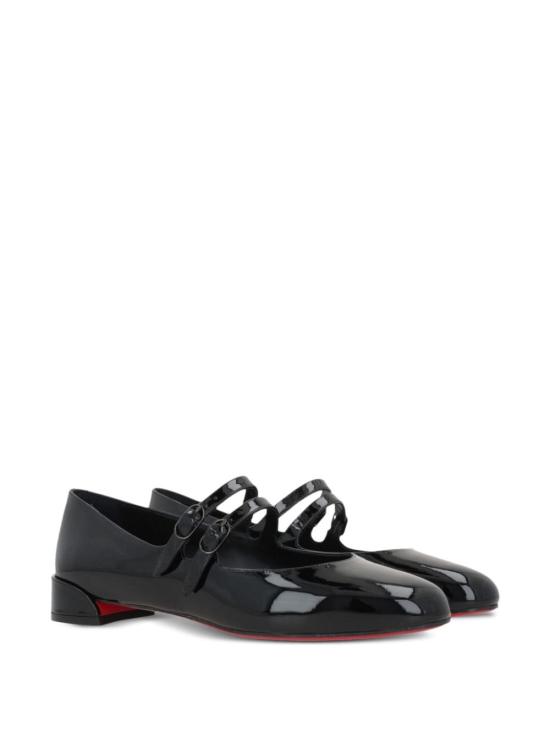 25FW 크리스챤 루부탱 플랫 슈즈 3240418 B439 Black - CHRISTIAN LOUBOUTIN
