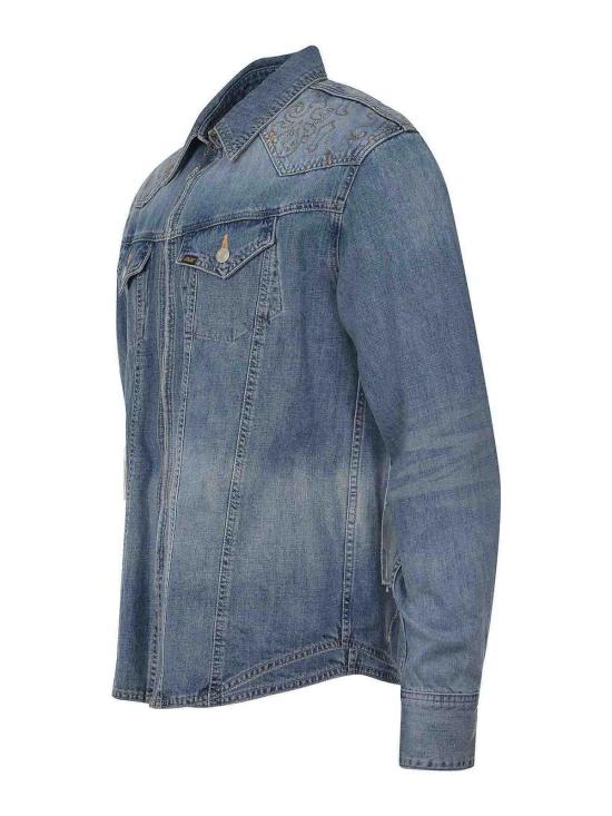  앤더슨벨 데님 셔츠 ATB1273MDENIM Medium Wash - ANDERSSON BELL
