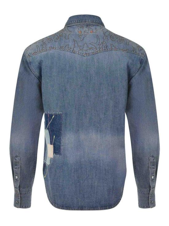  앤더슨벨 데님 셔츠 ATB1273MDENIM Medium Wash - ANDERSSON BELL