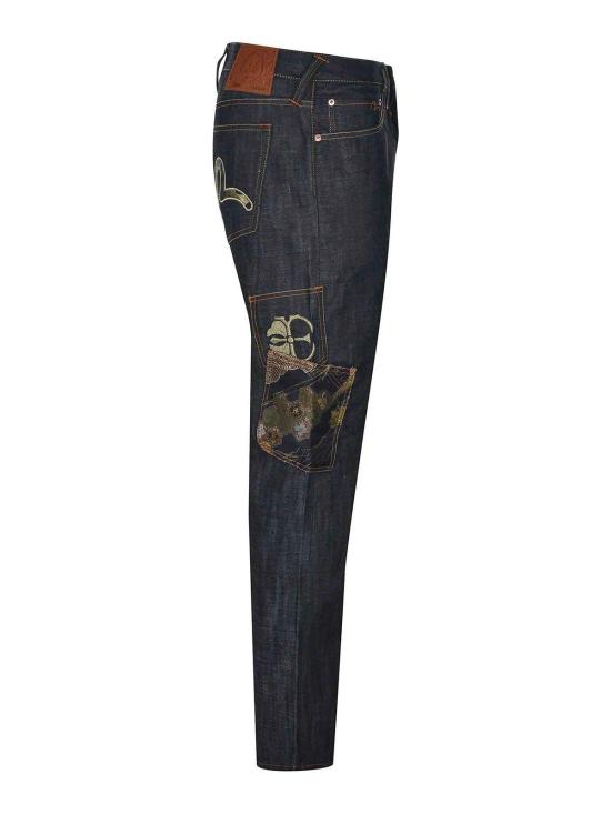  에비수 스트레이트 팬츠 2ESHTM5JE1007DENIM Dark Wash - EVISU