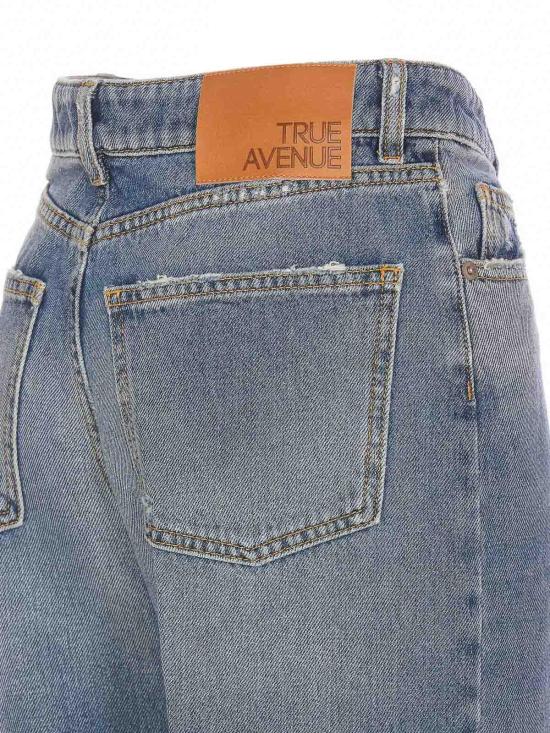 25FW 트루 에비뉴 스트레이트 팬츠 CLARA1961 Blue - TRUE AVENUE