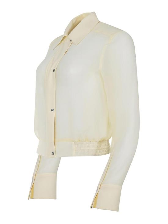  핑코 셔츠 104787A21D22 Light Yellow - PINKO