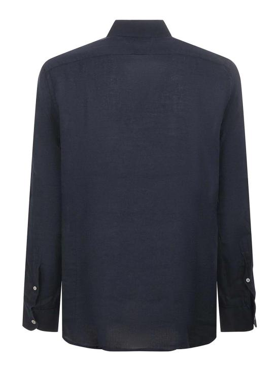 26SS 세인트바쓰 긴팔 셔츠 PAMP00103145H Blue - MC2 SAINT BARTH