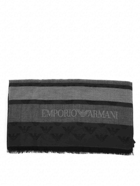  엠포리오 아르마니 머플러/스카프 6252564F38300044 Black - EMPORIO ARMANI