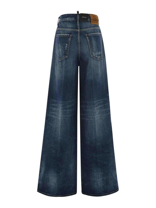25FW 디스퀘어드2 스트레이트 팬츠 S72LB0805S30309470 Medium Wash - DSQUARED2