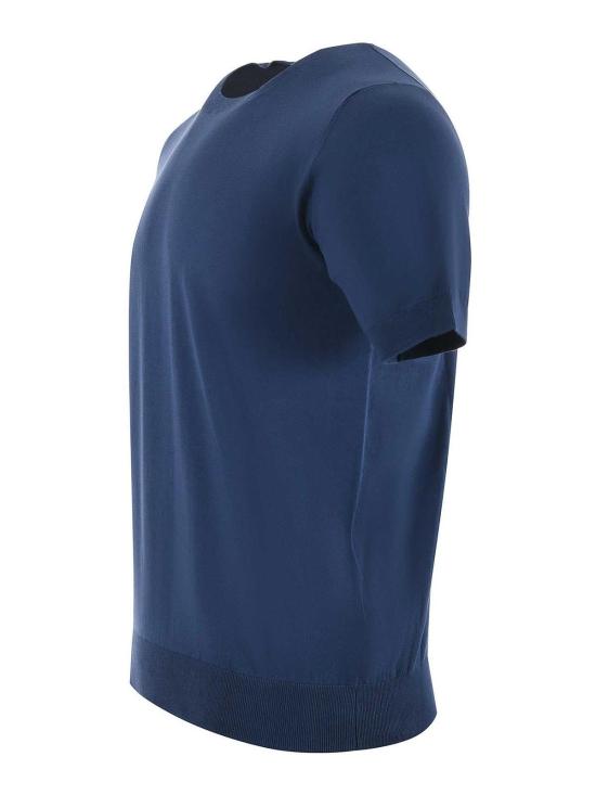 25SS 파올로페코라 반팔 티셔츠 A009F1006802 Blue - PAOLO PECORA