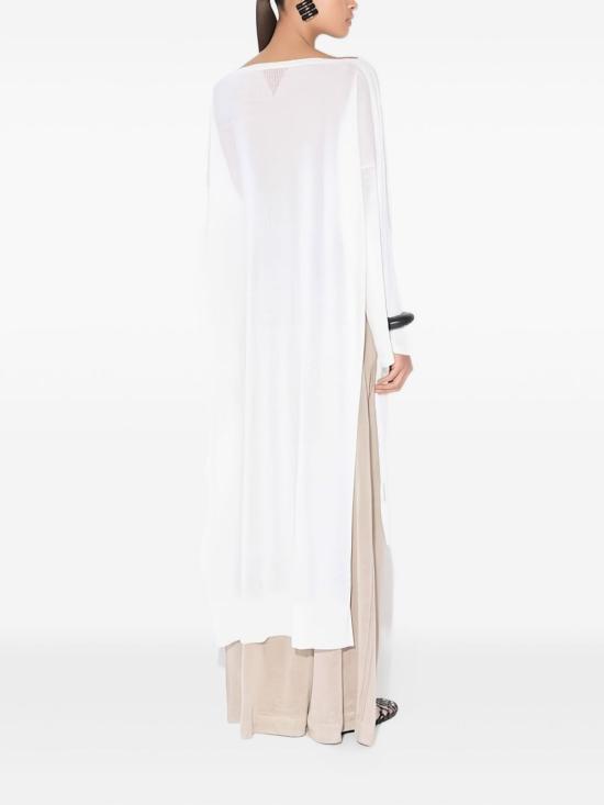 25FW 알라이아 비치용품 AA9R2712K090B 000 White - ALAIA