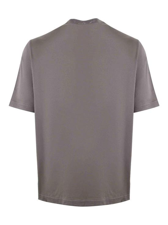  필리포 드 로렌티스 반팔 티셔츠 TSMCJERLUX920 Grey - FILIPPO DE LAURENTIIS