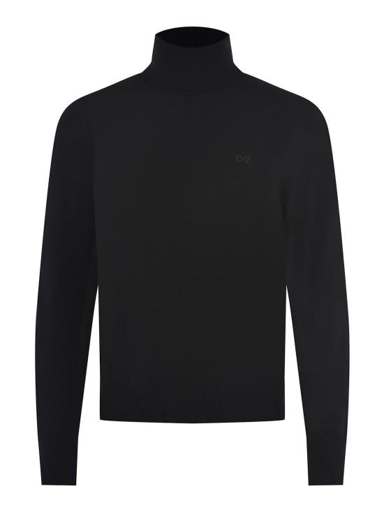 25FW 디스퀘어드2 터틀넥 S75HA1266S18310900 Black