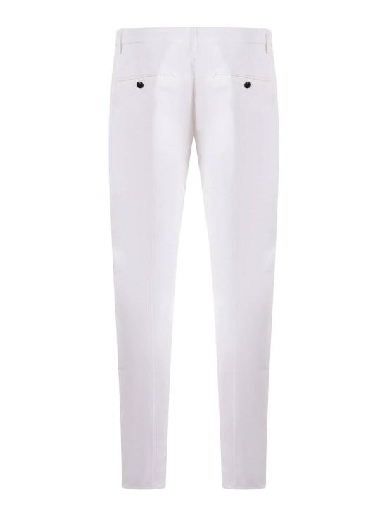 25SS 돈답 스트레이트 팬츠 UP166GSE046IZ1000 White - DONDUP
