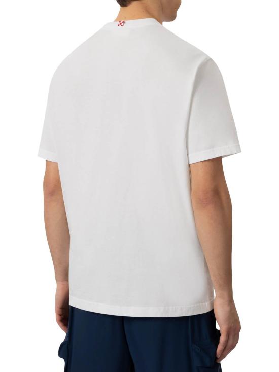 25SS 세인트바쓰 반팔 티셔츠 POT000105208H White - MC2 SAINT BARTH
