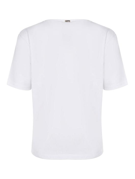  에르노 반팔 티셔츠 JG000277D520091081 White - HERNO