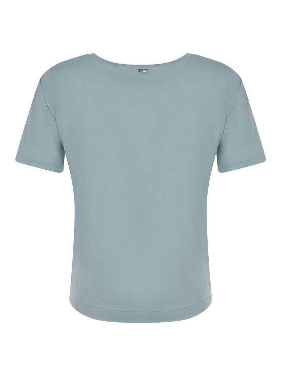 25SS 에르노 반팔 티셔츠 JG000273D520589024 Green - HERNO