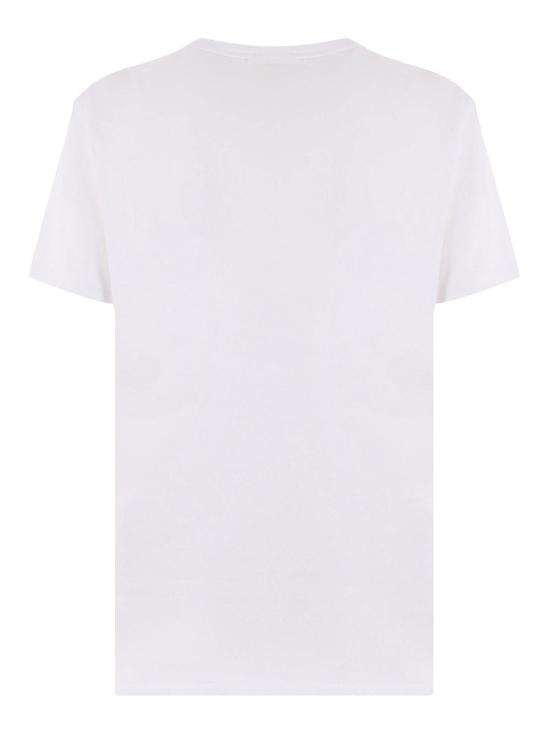  세인트바쓰 반팔 티셔츠 EMI000105417F White - MC2 SAINT BARTH