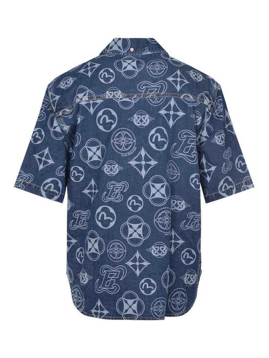  에비수 셔츠 2ESHTM5DI1147DENIM Dark Wash - EVISU