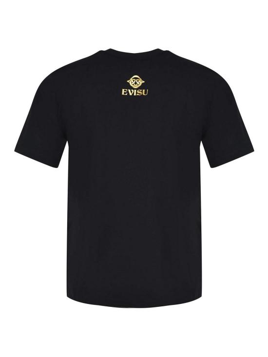  에비수 반팔 티셔츠 2ESHTM5TS1101BLACK Black - EVISU