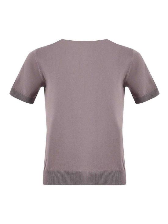 25SS 파올로페코라 반팔 티셔츠 A009F1002409 Brown - PAOLO PECORA