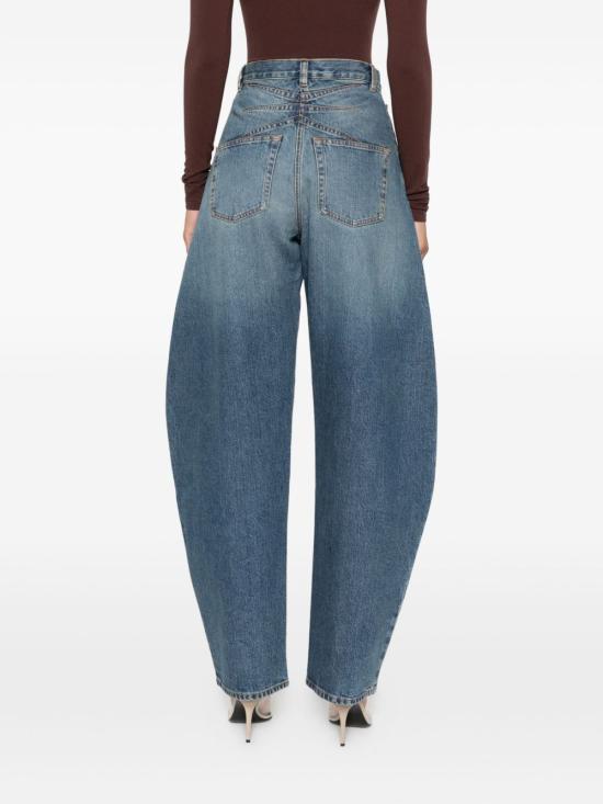 25FW 알라이아 데님 팬츠 AA9P0176D006B 505 Blue - ALAIA