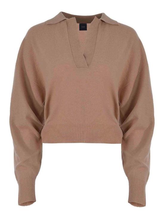 25FW 핑코 블라우스 104050A22UC73 Camel