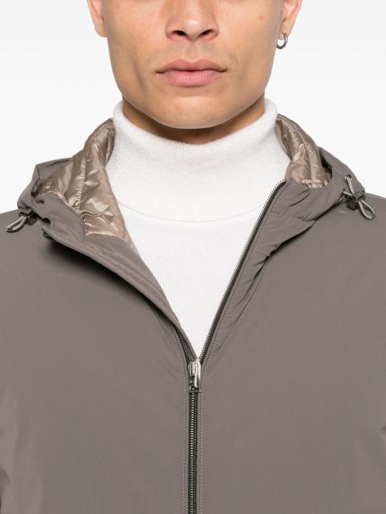 25FW 에르노 포넨테 트래블 나일론 리조트 자켓 GI00071UR 12387SZ2700 Brown - HERNO