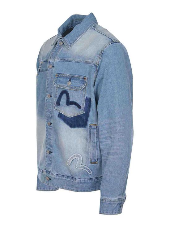 25SS 에비수 데님 자켓 2ESHTM5DJ1045DENIM Light Wash - EVISU